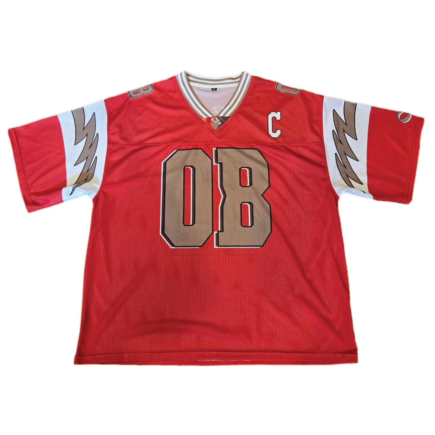 OAKBAY FITS JERSEY (RED/WHITE)