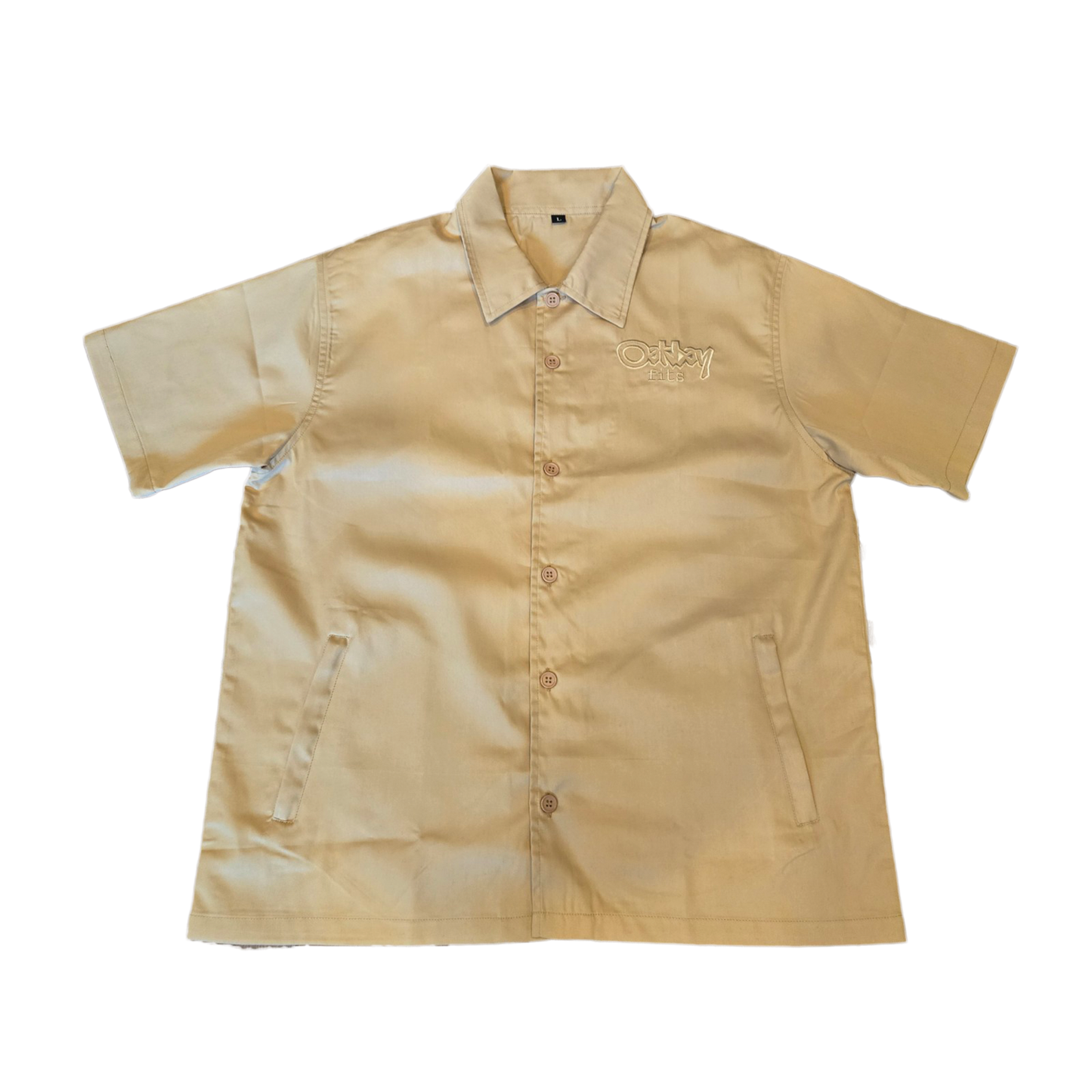 OAKBAY FITS TWILL BUTTON UP (DESERT)