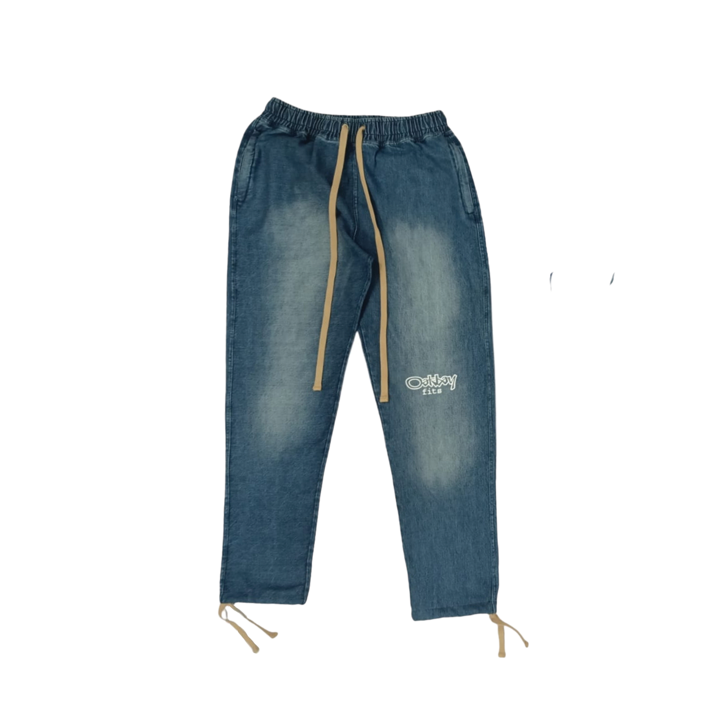 OAKBAY FITS JOGGERS (NAVY/DENIM WASH)