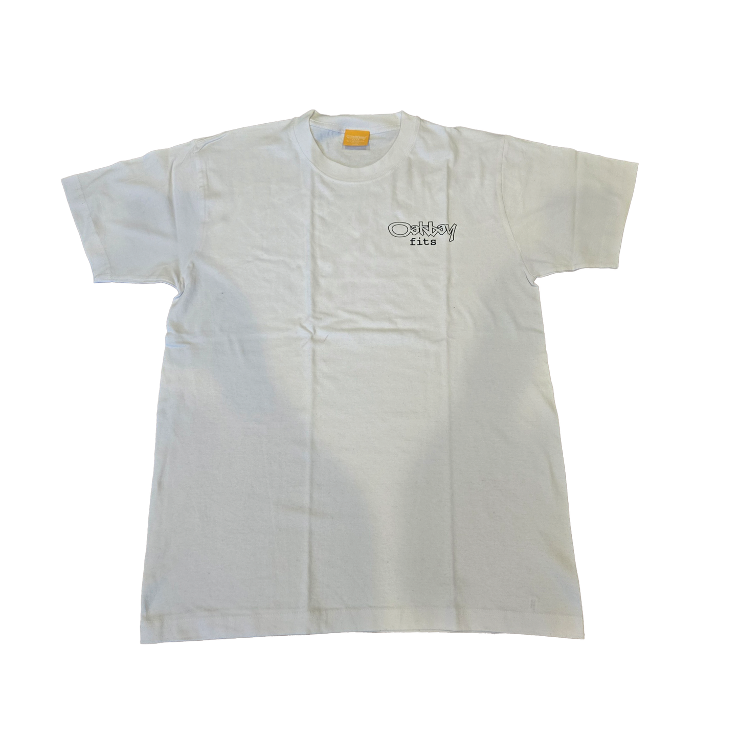 OAKBAY FIT TEE (WHITE/BLACK)