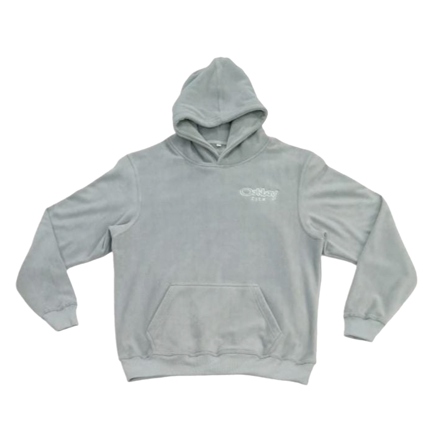 OAKBAY FITS HOODIE (GREY/DENIM WASH)
