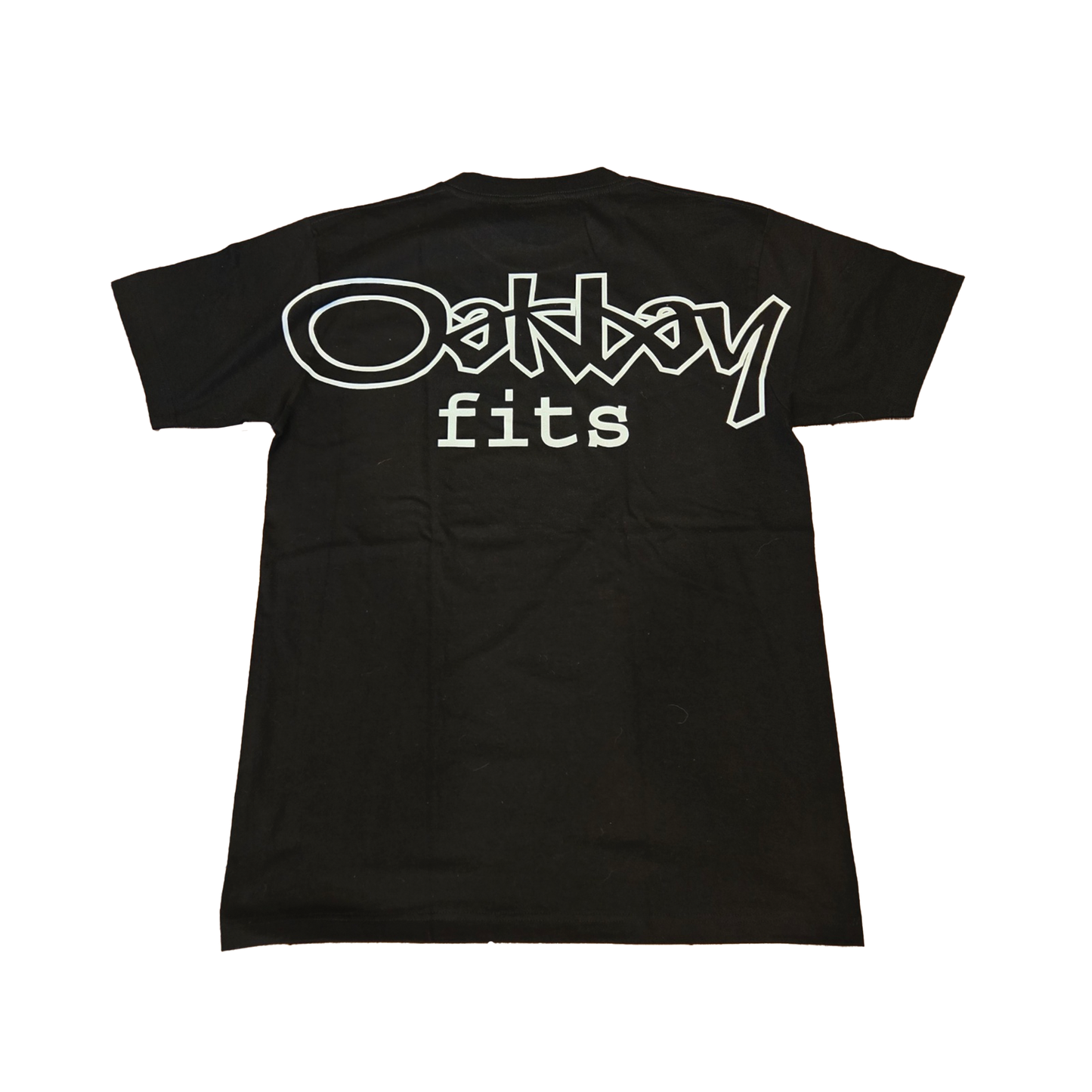 OAKBAY FIT TEE (BLACK/WHITE)